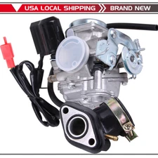 For 49 50cc 80cc 4 Stroke Scooter Taotao 139QMB GY6 Performance Carburetor 18MM
