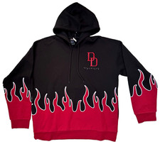 Marvel Daredevil Flame Hoodie Unisex Sizes Available Med/LG/XL NWT