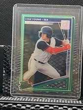 Cole Young 2025 Donruss Clearly Rated Prospects (SP)  #152 - Mariners