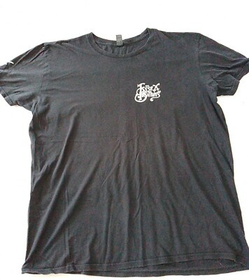 Herren T-Shirt Amboss Größe XL Rundhals Essex Brothers Print schwarz 23495