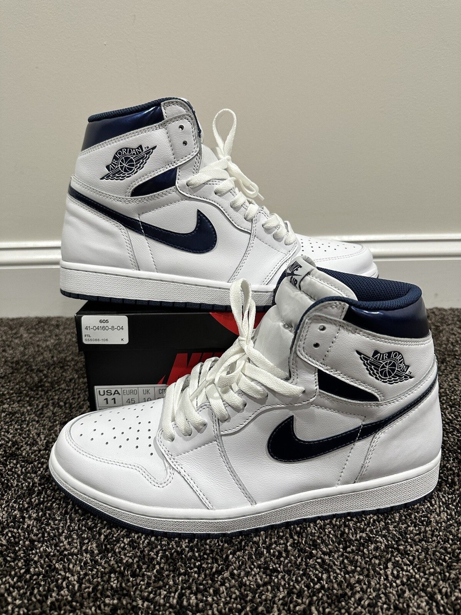 air jordan 1 retro metallic navy