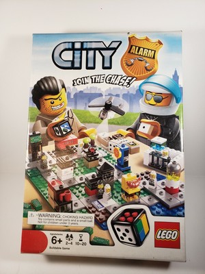 Lego City Alarm Join The Chase Board Game 3865 With Rules Booklet Box Ebay