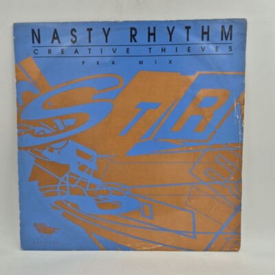 Musik LP DANCE Creative Thieves - Nasty Rhythm PKA Mix SST 3 Houdr UK 1991