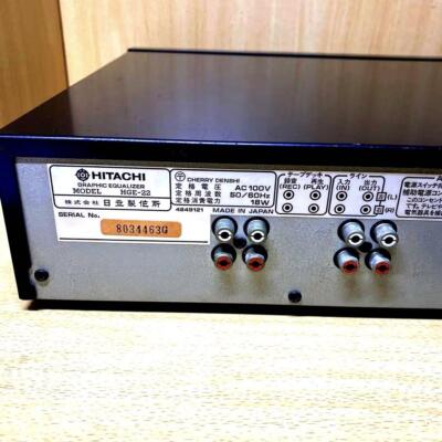 HITACHI Lo-d HGE-22 9 Band Graphic Equalizer USED | eBay