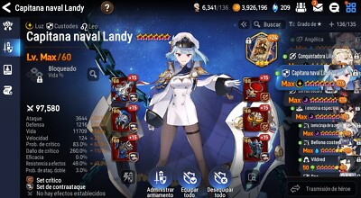 [Global] Epic Seven account 14X5 ML 5 star - 6x5 limited - Albedo - Landy ML