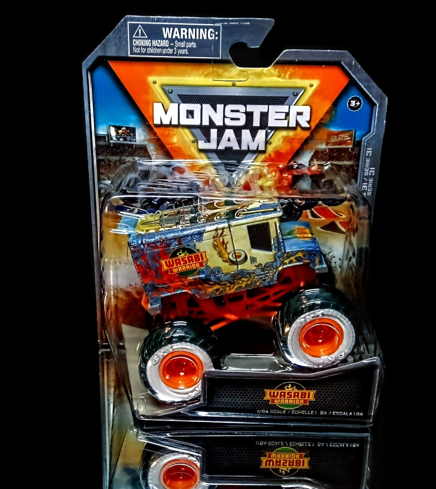 Brand New 2023 Monster Jam Series 31 Wasabi Food Truck Chase Piece Mint