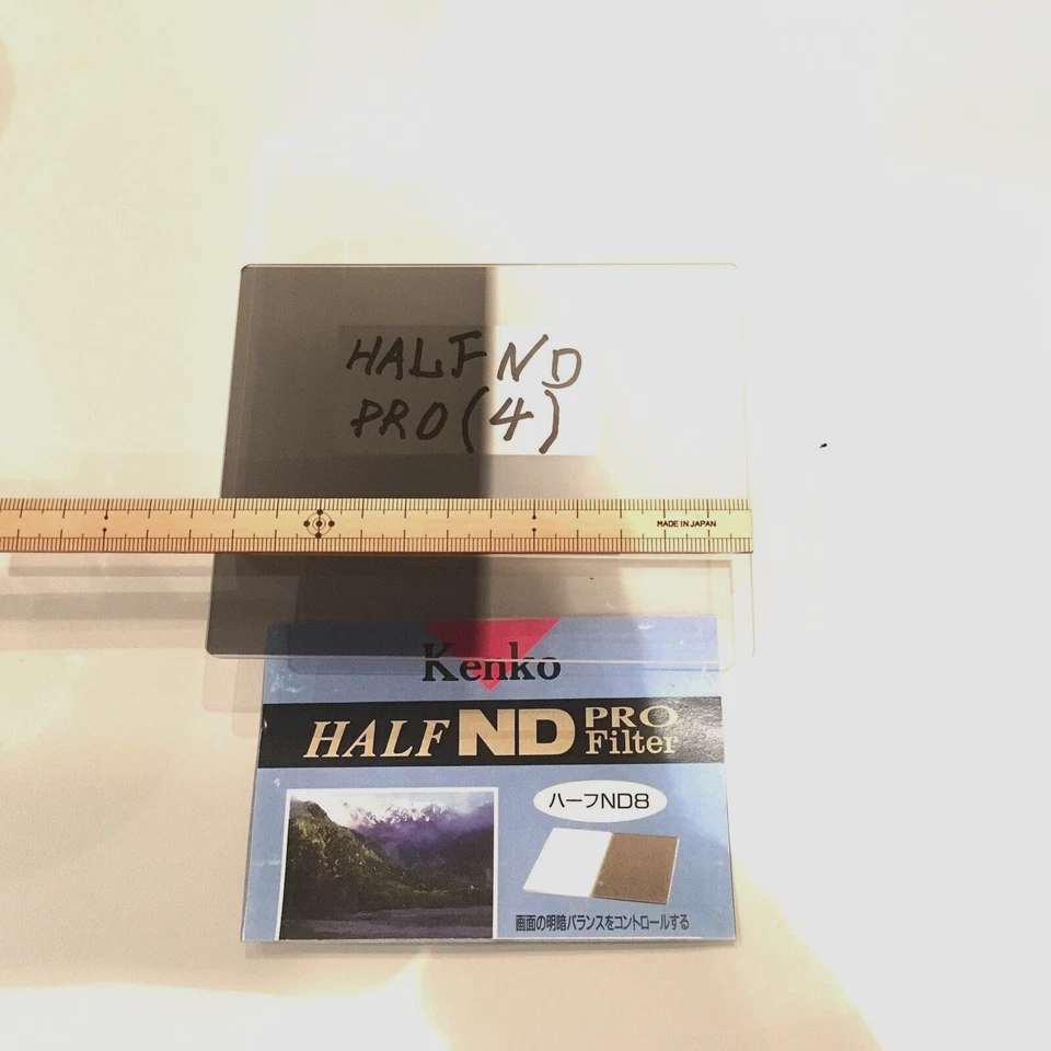 Kenko Half ND Pro filter Half ND 4 with  plastic case  from Japan! [Near Mint]!! - Image 2 of 2