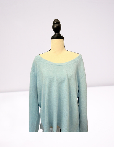 Blue Pullover Sweater Size 