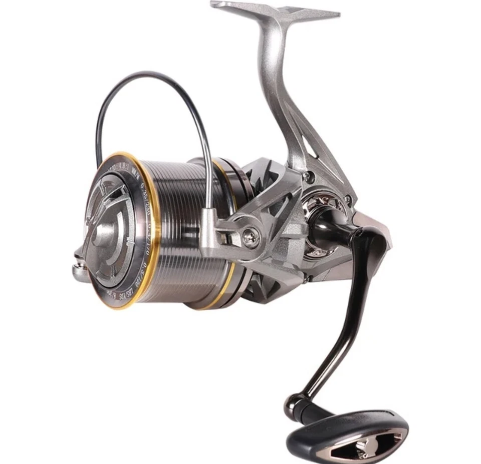 Kaliou Angelrolle Groß & Robust | Für Karpfen, Wels, Trolling & Salzwasserangeln - Bild 3 von 4