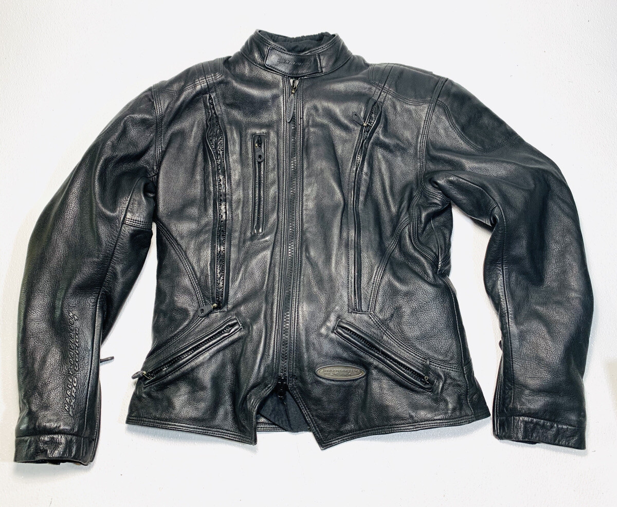 Harley-Davidson FXRG　シングルライダースジャケット Harley Davidson ハーレーダビッドソン純正 FXRGトリプルベント