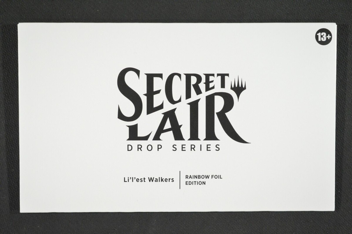 MTG　 Li'l Walkers Foil Edition MAGIC MTG SECRET LAIR LI'L'EST WALKERS RAINBOW FOIL EDITION