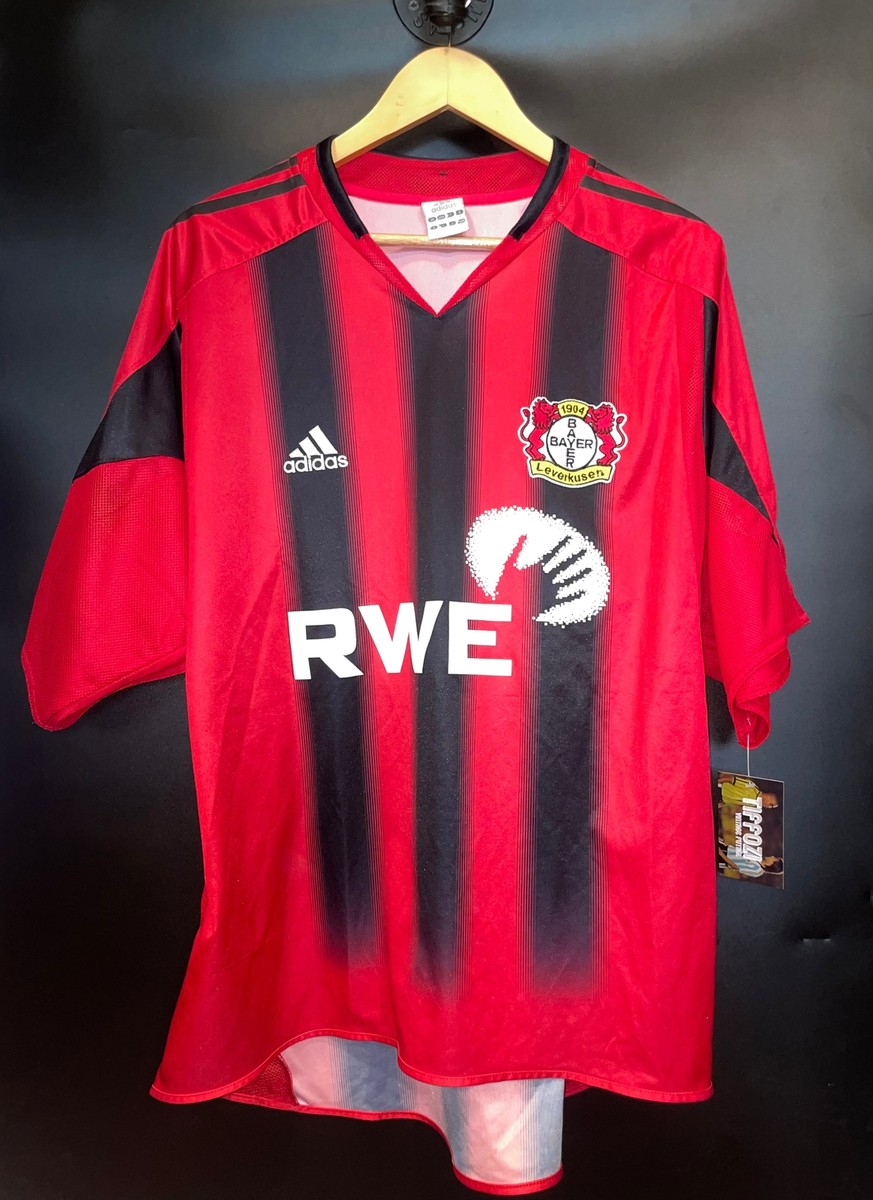 BAYER LEVERKUSEN ROQUE JUNIOR 2005-2006 ORIGINAL JERSEY Size XL | eBay