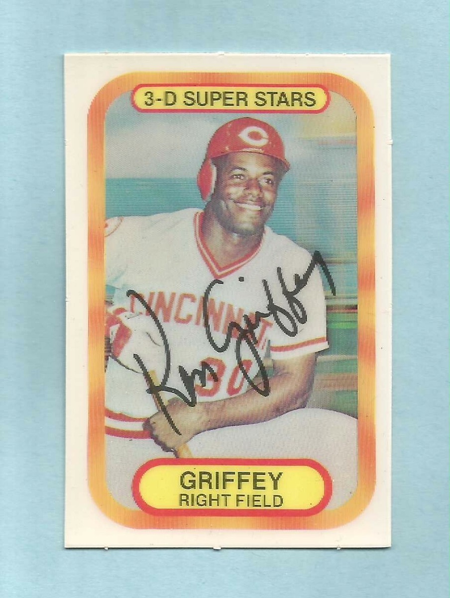 メジャーリーグ　カード　michael Barrett 1977 Kellogg's Baseball 3D SUPERSTARS Ken Griffey #49
