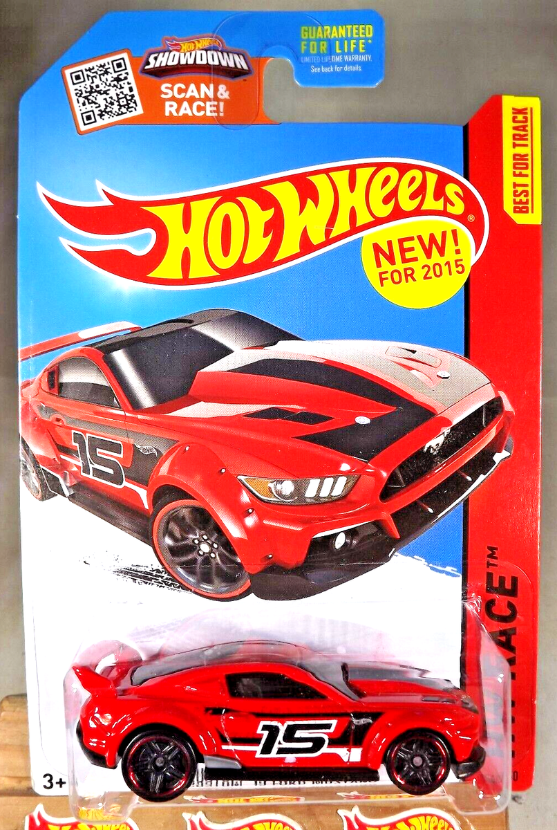 2015 Hot Wheels #154 HW Race-World Race CUSTOM '15 FORD MUSTANG