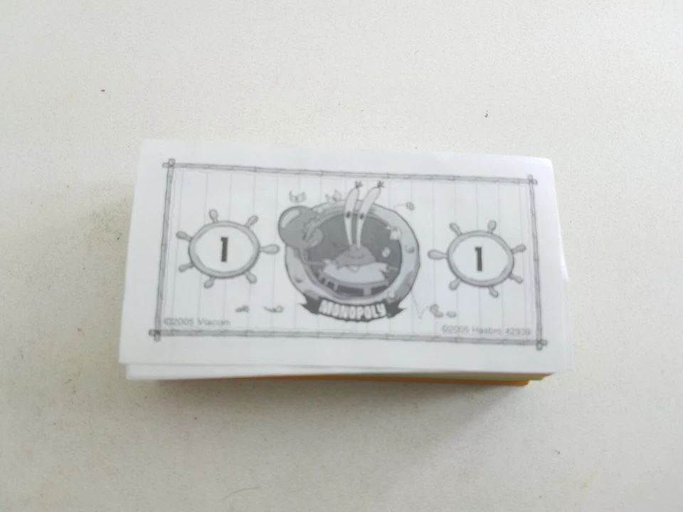 SpongeBob SquarePants Monopoly Money 2005 Replacement Game Part - Image 3 of 3