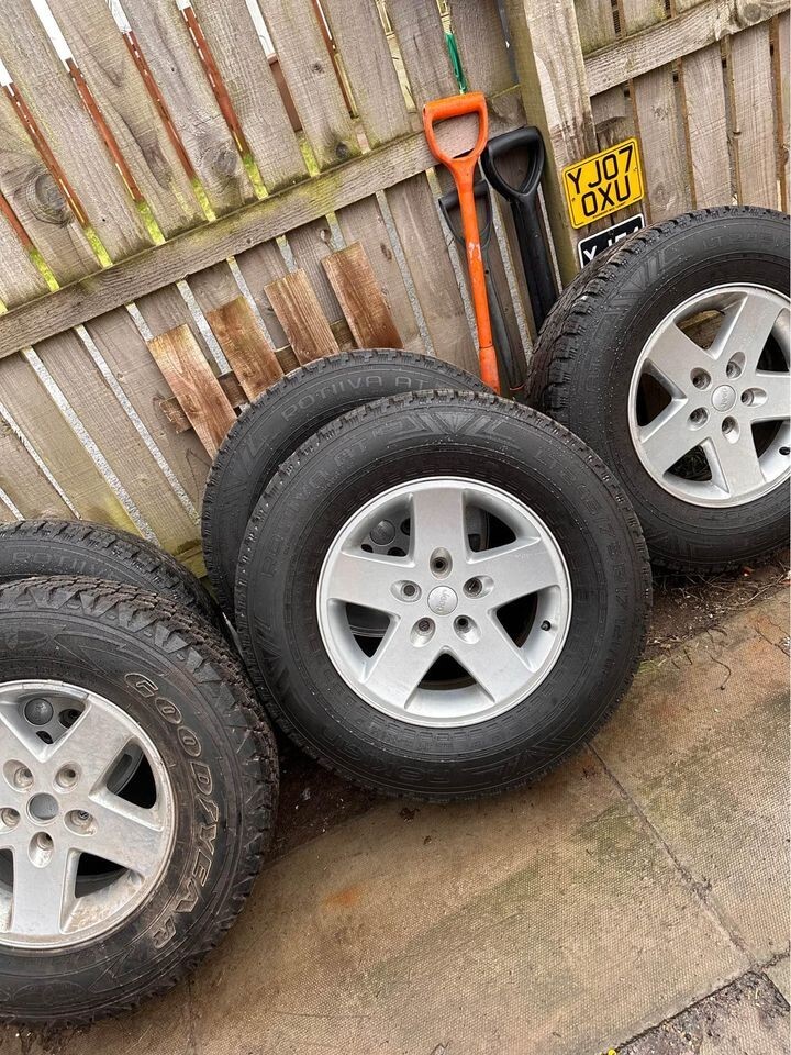 jeep wrangler alloy wheels X5 eBay