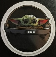 Baby Yoda in the Pod 3" Vinyl Sticker Decal Star Wars Mandolorian FREE SHIPPING 