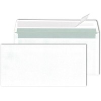 Mailmedia BriefumschläGe Din Lang Ohne Fenster Weiß Haftklebend 500 St.