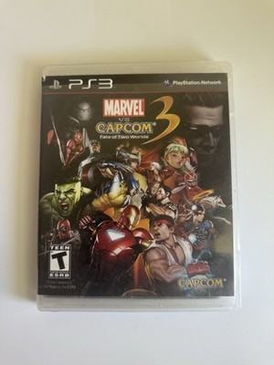 Capcom Marvel vs. Capcom 3 Fate of Two Worlds PS3 Manual Included