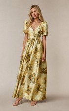 BHLDN by Anthropologie Floral Zip Dress Women's Regular Size 4