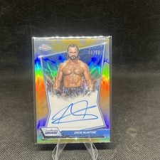 Drew McIntyre Auto 2026 Topps Chrome WWE #BBA-DRE Blue Brand GOLD Refractor /50