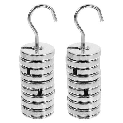  1 Set Labor-Massengewichte aus Metall mit Schlitzen, präzise Metallgewichte mit