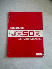 Suzuki JR50R OEM Manufacturer service manual 99500-20090-03E