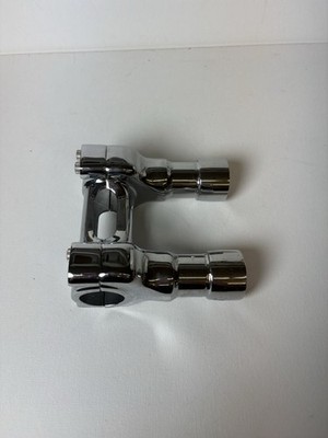 CNC Chrome 4'' Riser 1.25'' Handlebar Top Clamp For Harley Touring Road Glide CVO 