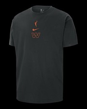 Nike WNBA Team 13 Premium Essentials Center Swoosh Shirt Black (m) HQ0128-010