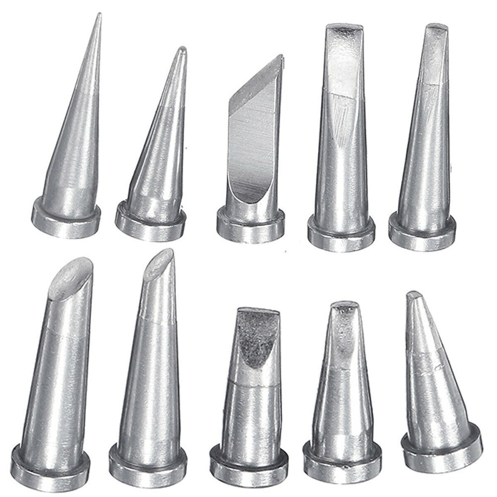 10Pcs Soldering Iron Tip Set For Weller WSD81 WD1000 WSP80 WP80 For LT Tips /new