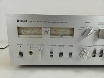 Yamaha - CA-2000 - Natural Sound Stereo Amplifier - Fully Serviced