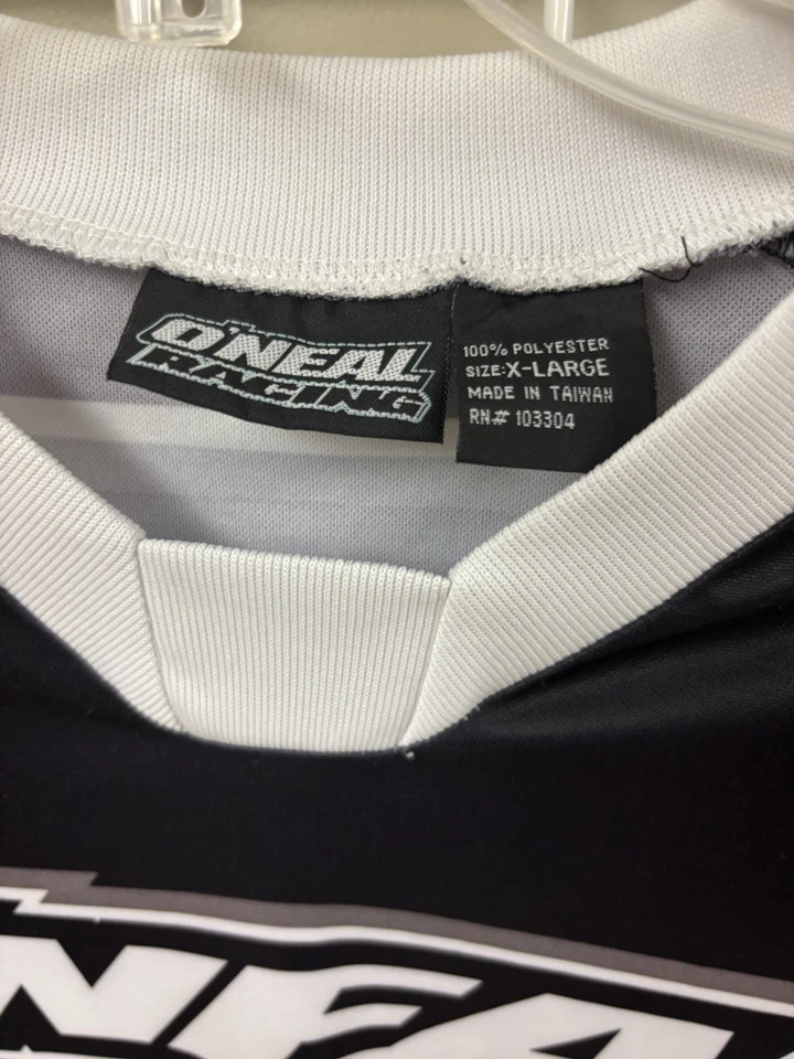 Camiseta deportiva O'Neal Racing negra y gris talla XL. Sin agujeros ni manchas. Buen estado Foto 3 de 4