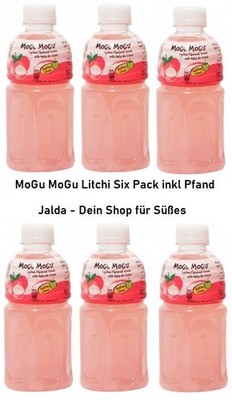 Mogu Mogu Fruchtsaft Litchi Six Pack Halal Coco de Nata - inkl 1.50Pfand