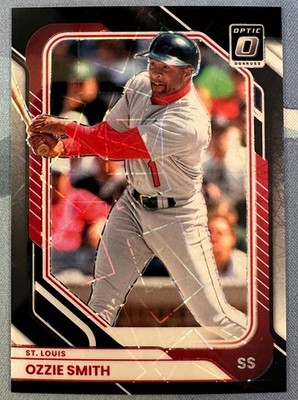 OZZIE SMITH 2026 PANINI DONRUSS BASEBALL OPTIC BLACK VELOCITY SP #16 #05/39