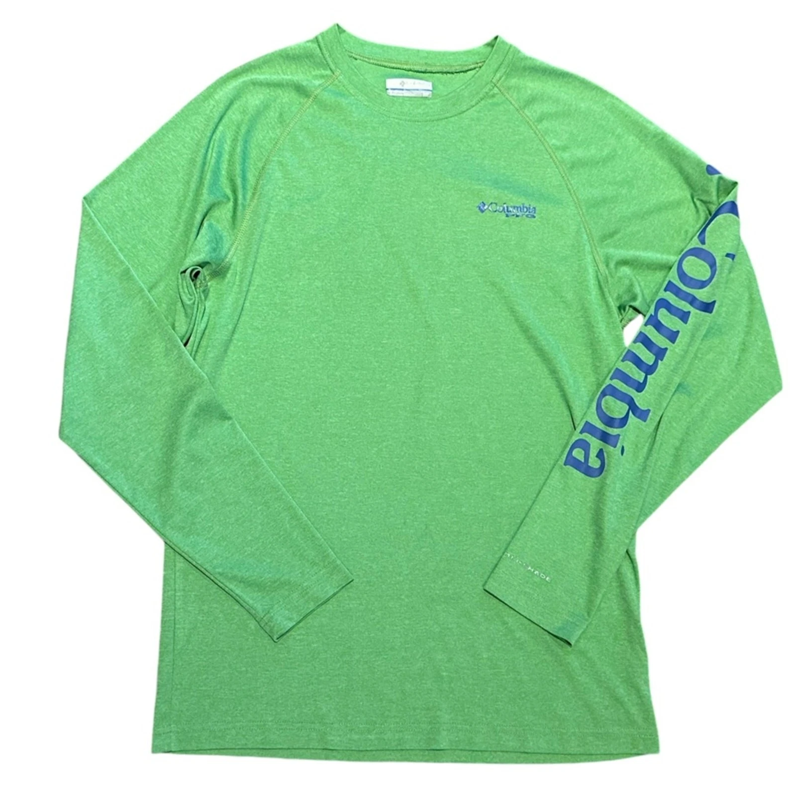 Columbia PFG Men’s Size Small Green Long Sleeve Fishing Shirt