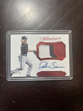 /20 2017 Panini Flawless - Rookie Patch Auto Autograph Dansby Swanson #RPA-DS2 