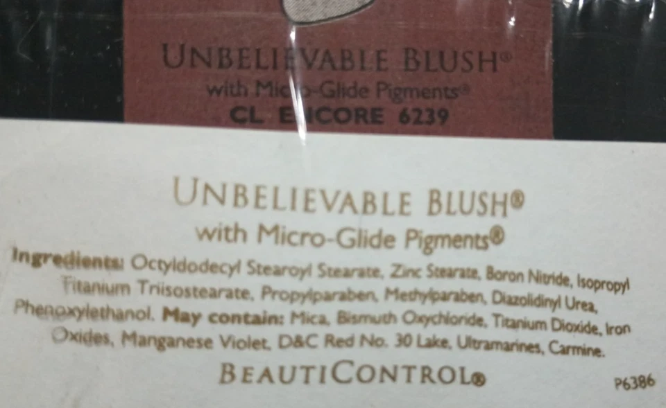 BC Beauticontrol (NOS) CL Encore Unbelievable Blush (6239)-Sealed, VTG - Image 2 of 4
