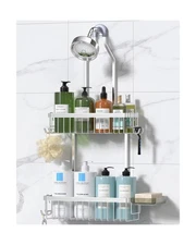 YASONIC Shower Caddy Hanging, Never Rust Shower Organizer Hanging, ... Fast Ship