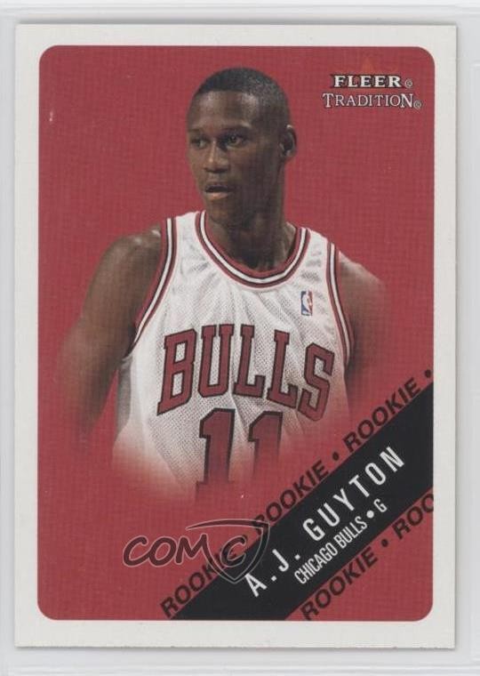 2000-01 Fleer Tradition Rookie AJ Guyton #265 Rookie RC 0k8b