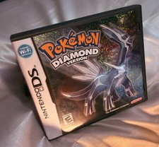 Pokémon Diamond For The DS. Original Case With Manuals And Poster