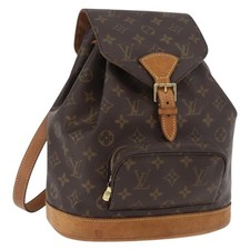 LOUIS VUITTON Monogram Montsouris MM Backpack M51136 LV Auth 182301