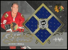 2007-08 Upper Deck The Cup Bobby Hull Quad Patch Auto /10