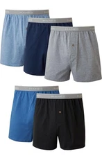 Hanes Men'S Boxer Briefs Cool Dri Moisture-Wicking Cotton 5- Pack 2XL❗️ No Tags
