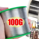 Soldering Wire 0.8mm 1.0mm 20g 50g 100g Rosin Core Tin Lead Solder Flux 2%
