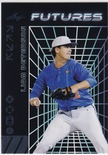 2024 Leaf Futures Liam Peterson #132 Silver (RC) Florida Gators