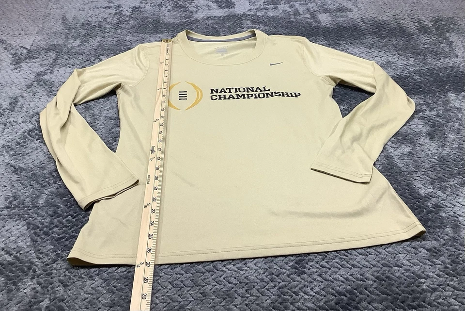 Nike Dri Fit National Championship Long Sleeve Shirt Mens M - Generic No Team - Image 3 of 4