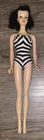 Vintage #3 Ponytail Barbie Doll Brunette Solid Body