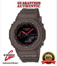 Casio G-Shock GA2100K-5A Smoky Light Analog Digital Brown Watch