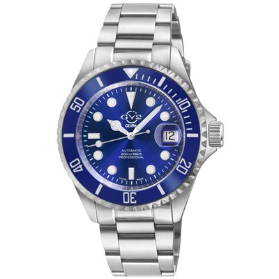 GV2 by Gevril 42143 Men's Liguria Diver Swiss Automatic Sellita SA100 Watch