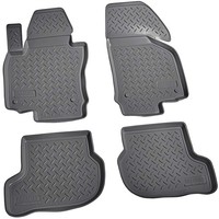 3D Gummi Fussmatten Passend FüR VW Golf V + VI | BJ 2003 - 2012 | Mit Rand